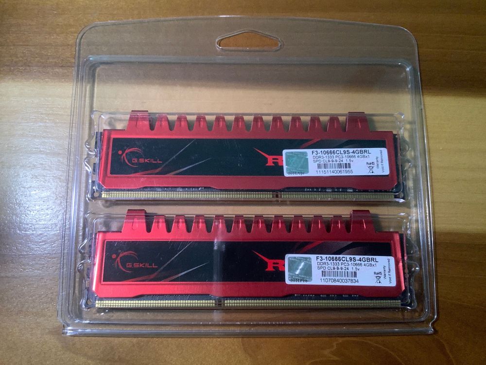 Used G.Skill DDR3 8GB(2x4gb) 1333 Desktop RAM