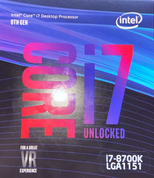 New Intel i7-8700k