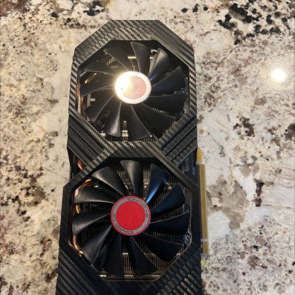 XFX AMD Radeon RX 580 8GB GPU VRAM Graphics Card PC Gaming