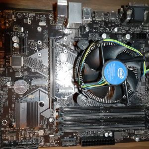 Used Asus Intel Motherboard and i5 9400f 