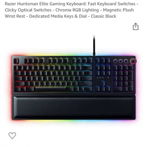 Razer Huntsman Elite Gaming keyboard 