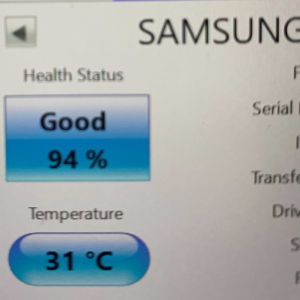 Used Samsung Internal SSD 128GB