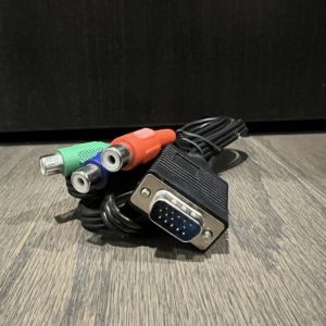 RGB to VGA Cable Female to Male BNC Female Adapter